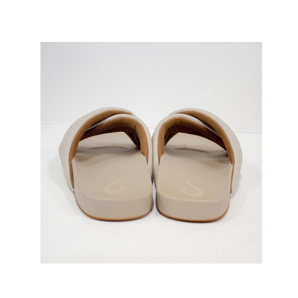OluKai Hila Sandal Beige Slides Women's Size 9 US/ 39 EUR- Neutral, Casual Chic - Picture 10 of 10